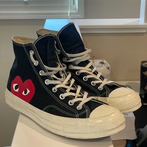 Converse CDG Comme Des Garcon - Black Size 10M/12W